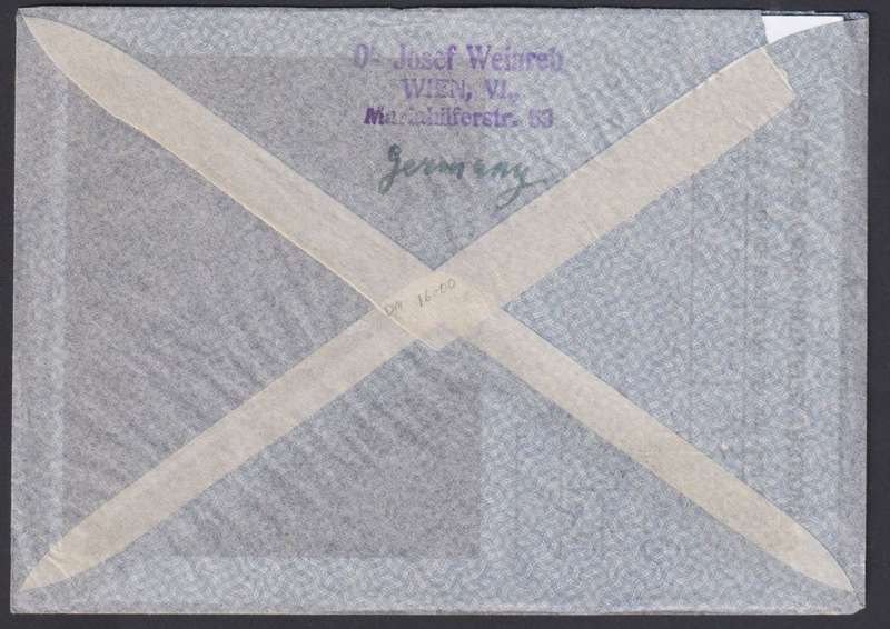 GERMANY  USED IN AUSTRIA 1934-1939 COVERS