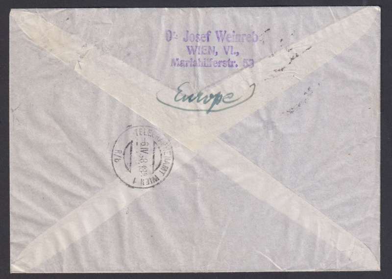 AUSTRIA - GERMANY 1938 COVERS MIXED STAMPS - ZEPPELINS