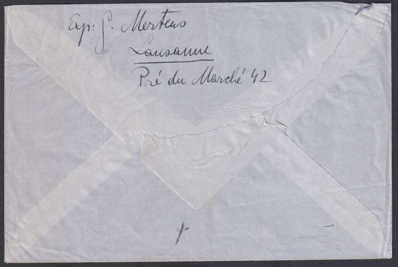 SWITZERLAND 1938-9 AIRMAIL COVERS - A SUPERB LOT!