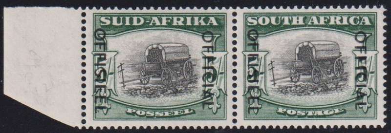 SA 1950 5/- OFFICIAL   UNMOUNTED MINT SACC O48 CV R1500