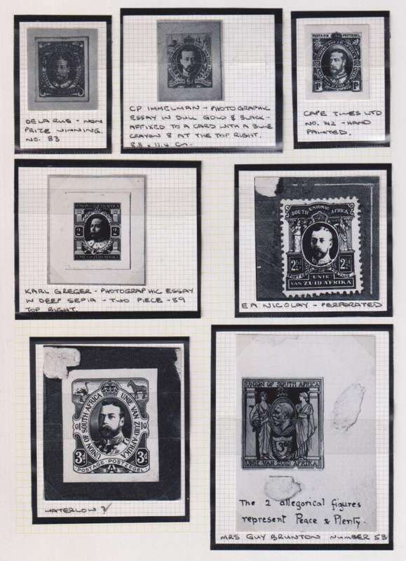 SOUTH AFRICA - A SUPERB LOT OF PHOTOGRAPHIC PROOFS/ESSAYS EX ARCHIVES