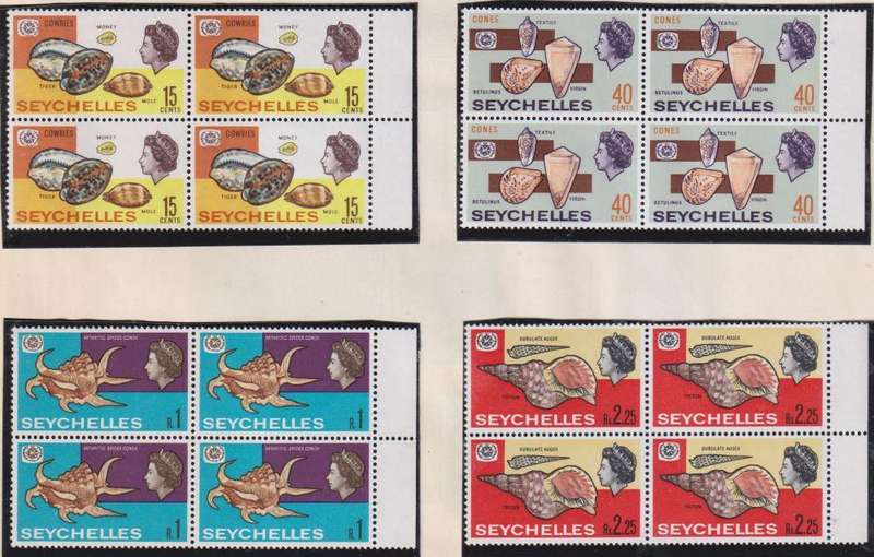 SEYCHELLES EARLY COLLECTION ON PAGES - HIGH CAT VALUE