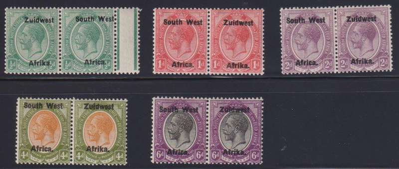 SWA 1924 TYPE 111/A NICE LOT CV R1490 FINE HINGED MINT