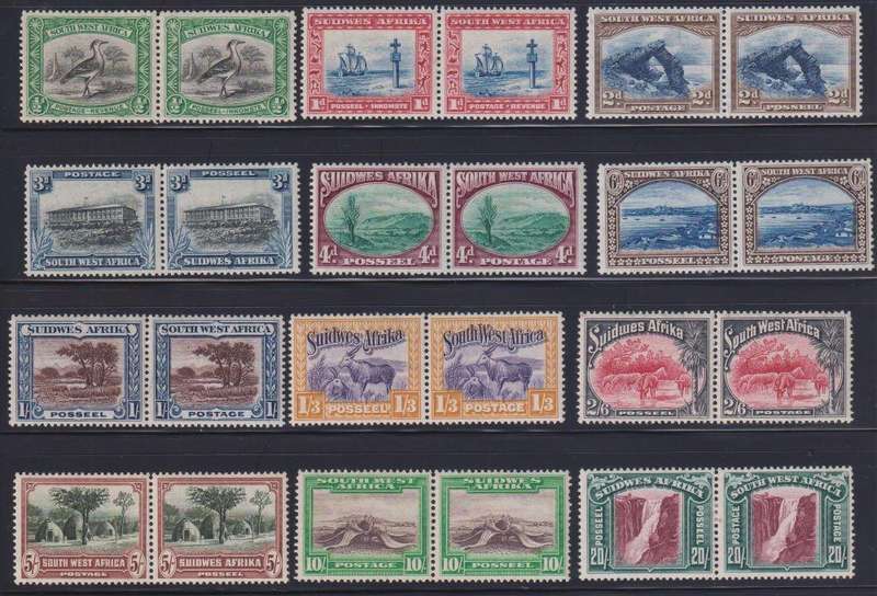 SWA 1931 PICTORIALS FINE MINT -  10/- UNMOUNTED MINT