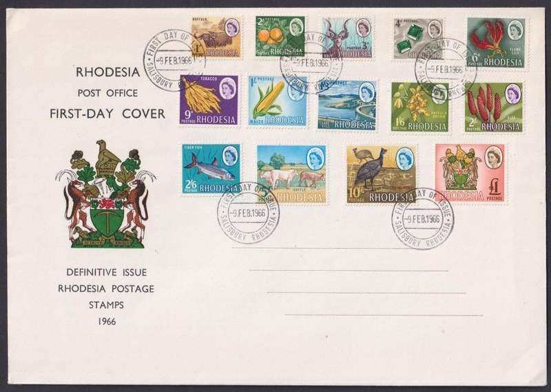 RHODESIA 1996 INDEPENDENCE & 2nd DEFINS FDC'S incl CHURCHILL O/P