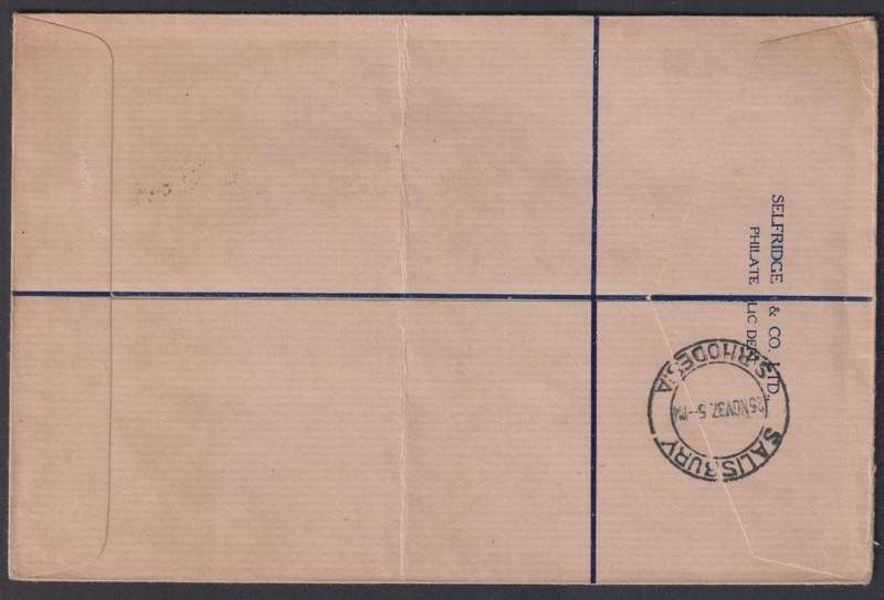 SOUTHERN RHODESIA RARE KGV1 1937 DEFINS SET ON FDC