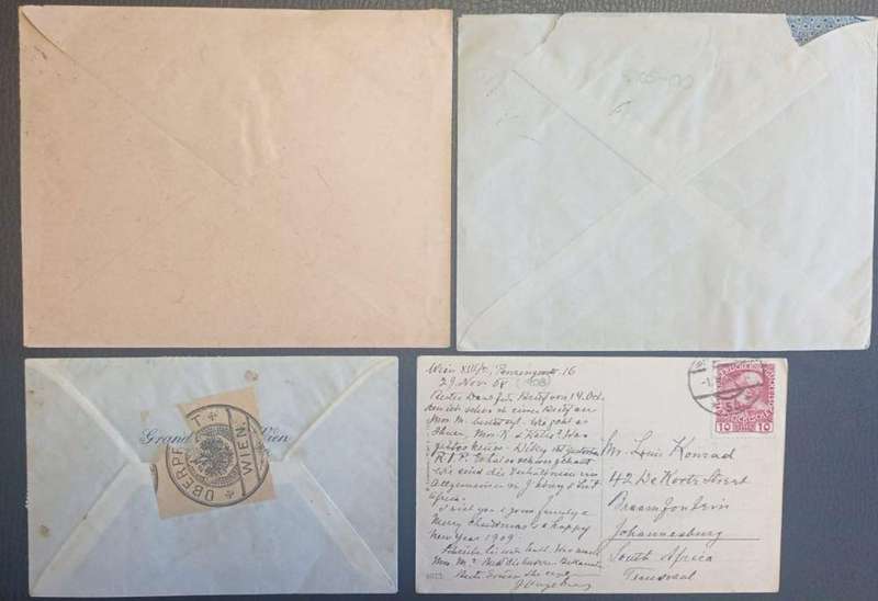 AUSTRIA & GERMANY GREAT LOT OF COVERS & POSTCARDS