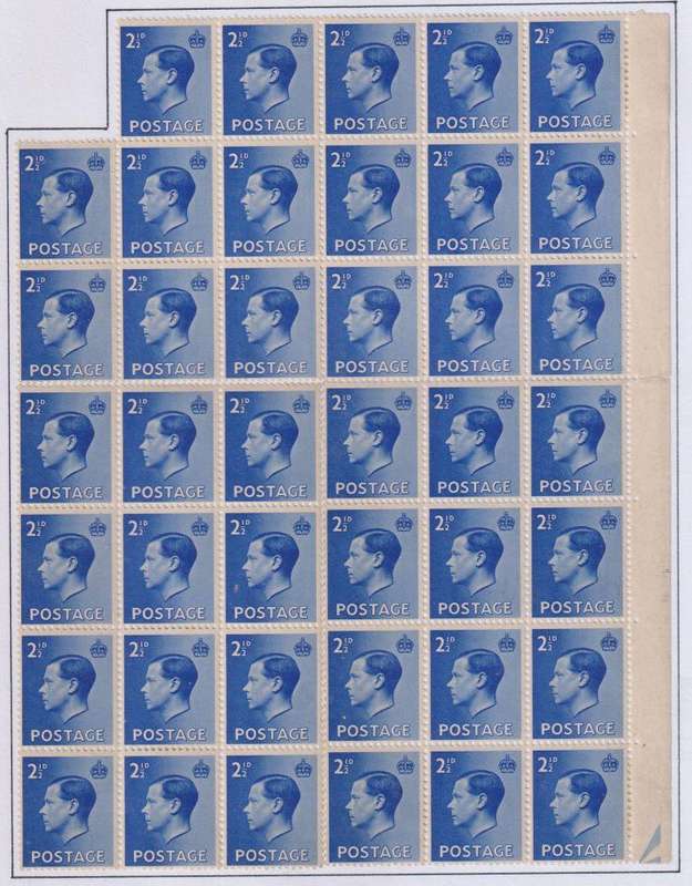 GREAT BRITAIN SUPERB EDWARD V111 WRITTEN UP COLLECTION