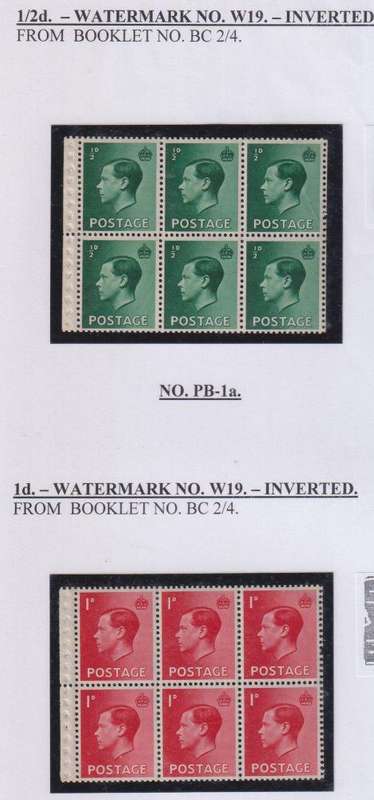 GREAT BRITAIN SUPERB EDWARD V111 WRITTEN UP COLLECTION