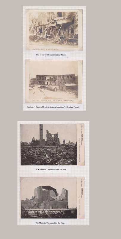 USA 1906 SAN FRANCISCO EARTHQUAKE WRITTEN UP COLLECTION OF PHOTOS