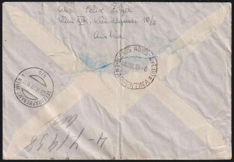 AUSTRIA - GERMANY 1938 COVERS MIXED STAMPS - INCL A ZEPPELIN