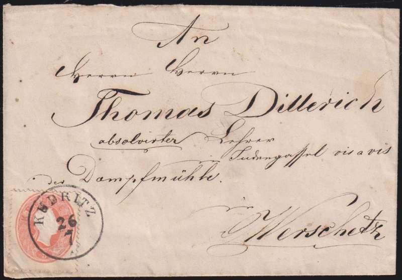 AUSTRIA 1850's - 1880's LOVELY LOT & COVERS  WELL WRITTEN UP