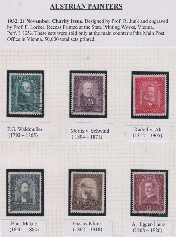 AUSTRIA LOVELY HINGED MINT & USED COLLECTION WRITTEN UP