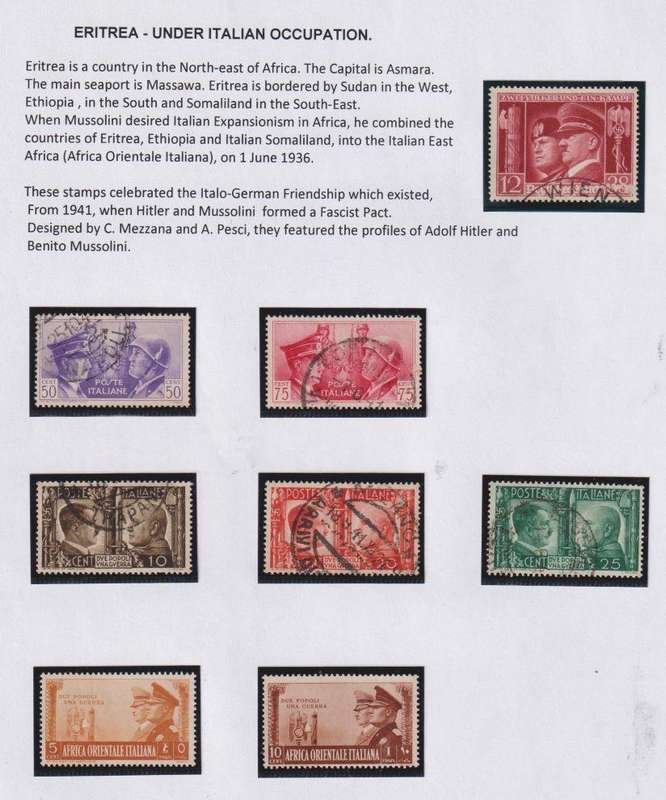 ERITREA UNDER ITALIAN OCCUPATION