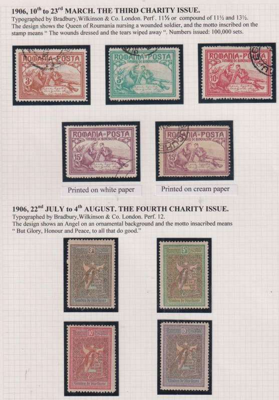 ROUMANIA SUPERB COLLECTION WRITTEN UP HINGED MINT & USED