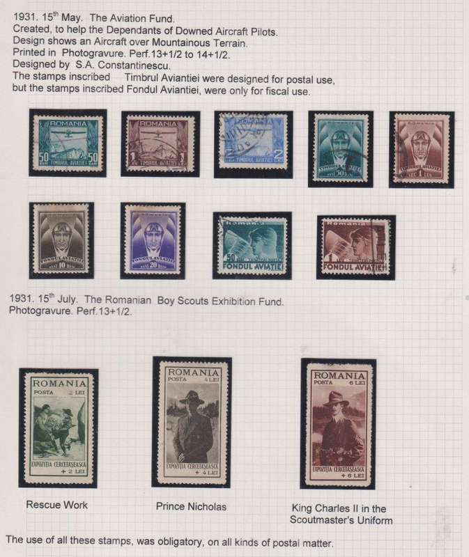 ROUMANIA SUPERB COLLECTION WRITTEN UP HINGED MINT & USED