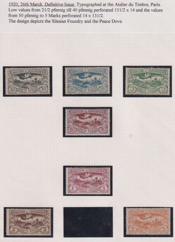 POLAND, EASTERN SILESIA, CZECHOSLOVAKIA SUPERB MINT & USED WRITTEN UP