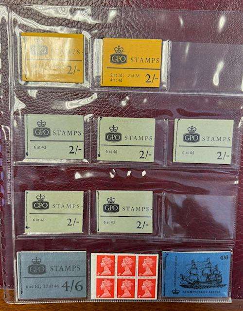 GREAT BRITAIN SUPERB COLLECTION OF 69 EARLY BOOKLETS