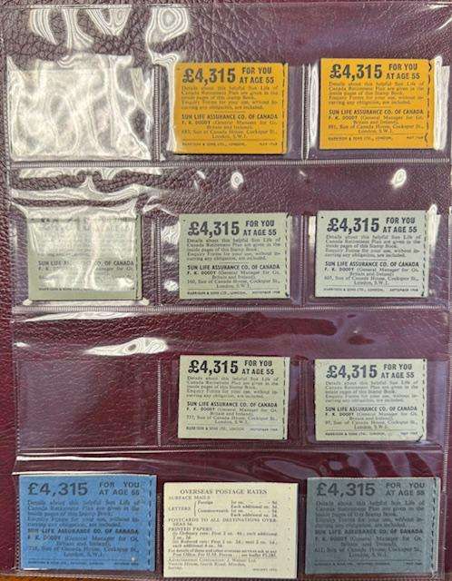 GREAT BRITAIN SUPERB COLLECTION OF 69 EARLY BOOKLETS