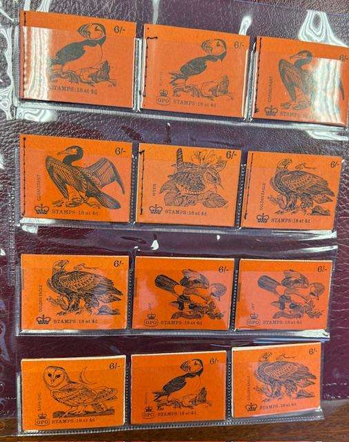 GREAT BRITAIN SUPERB COLLECTION OF 69 EARLY BOOKLETS