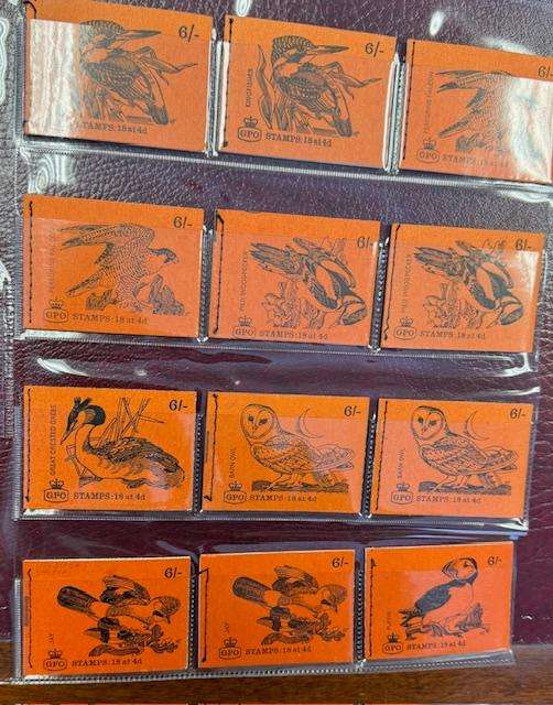 GREAT BRITAIN SUPERB COLLECTION OF 69 EARLY BOOKLETS