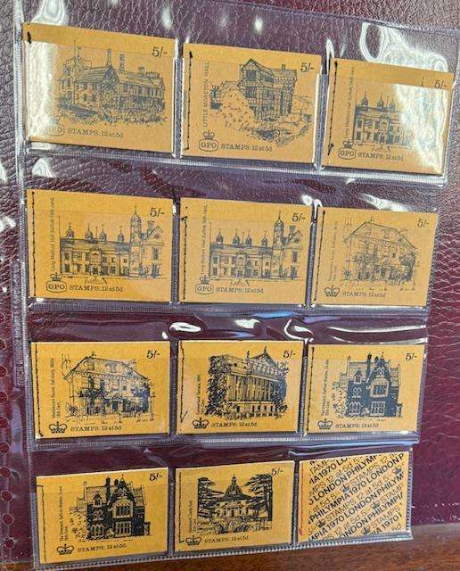 GREAT BRITAIN SUPERB COLLECTION OF 69 EARLY BOOKLETS