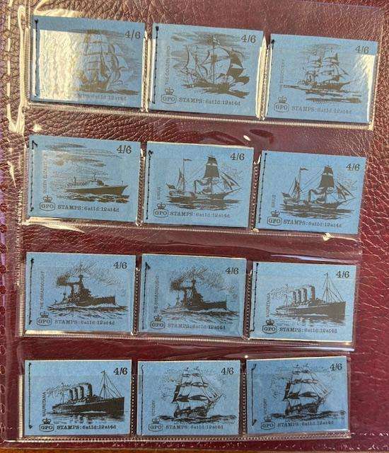 GREAT BRITAIN SUPERB COLLECTION OF 69 EARLY BOOKLETS