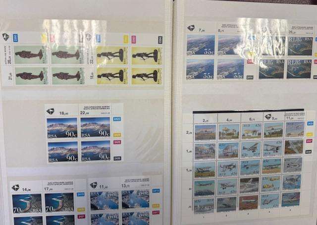 RSA ALMOST COMPLETE COLLECTION OF COMMEM CYLINDER BLOCKS 1961-1994 UM