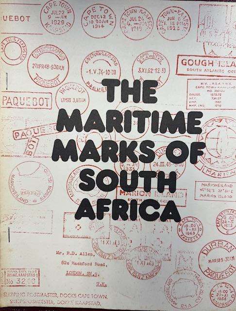 MARITIME MARKINGS OF SA & SUPPLEMENT