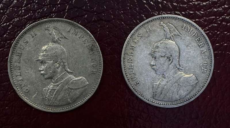 GERMAN EAST AFRICA ONE RUPIEN 1902/11