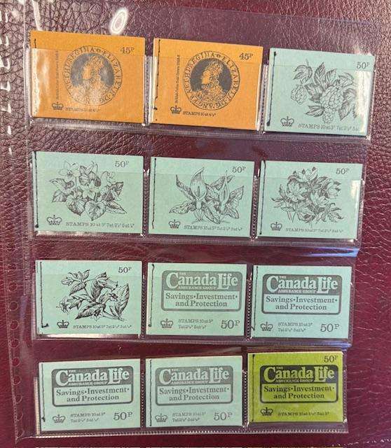GREAT BRITAIN SUPERB COLLECTION OF 76 EARLY DECIMAL  BOOKLETS