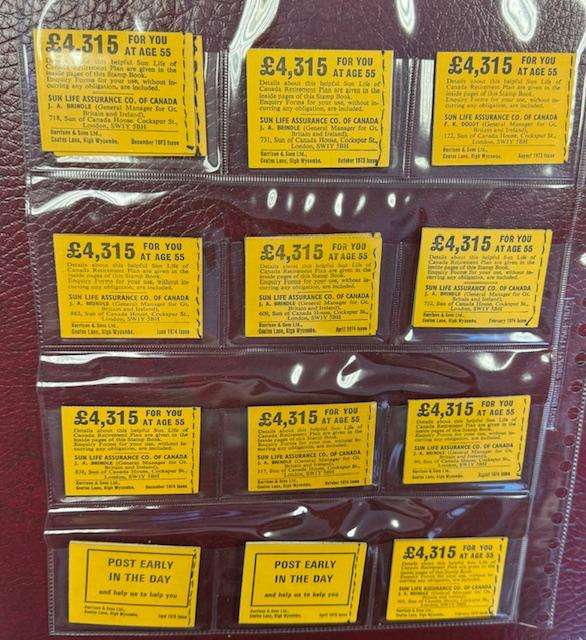 GREAT BRITAIN SUPERB COLLECTION OF 76 EARLY DECIMAL  BOOKLETS