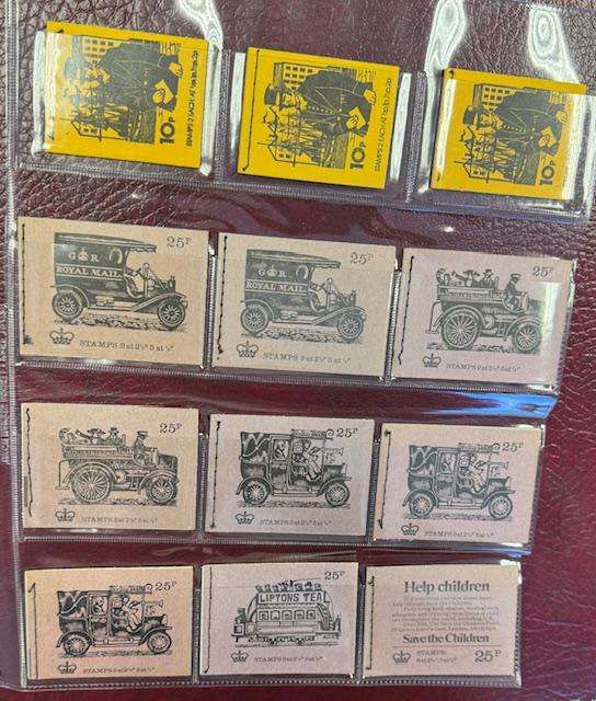 GREAT BRITAIN SUPERB COLLECTION OF 76 EARLY DECIMAL  BOOKLETS