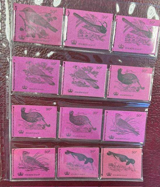 GREAT BRITAIN SUPERB COLLECTION OF 76 EARLY DECIMAL  BOOKLETS