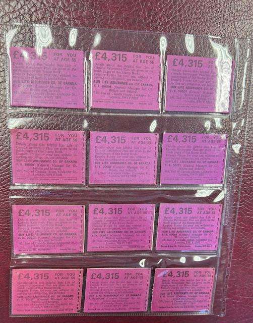 GREAT BRITAIN SUPERB COLLECTION OF 76 EARLY DECIMAL  BOOKLETS