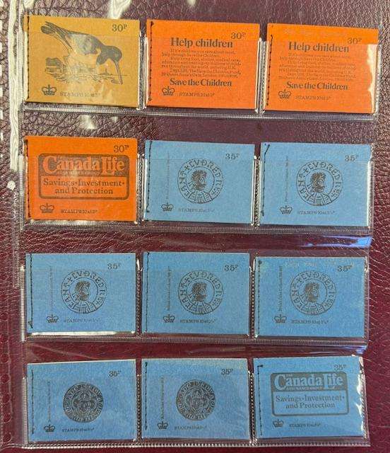 GREAT BRITAIN SUPERB COLLECTION OF 76 EARLY DECIMAL  BOOKLETS