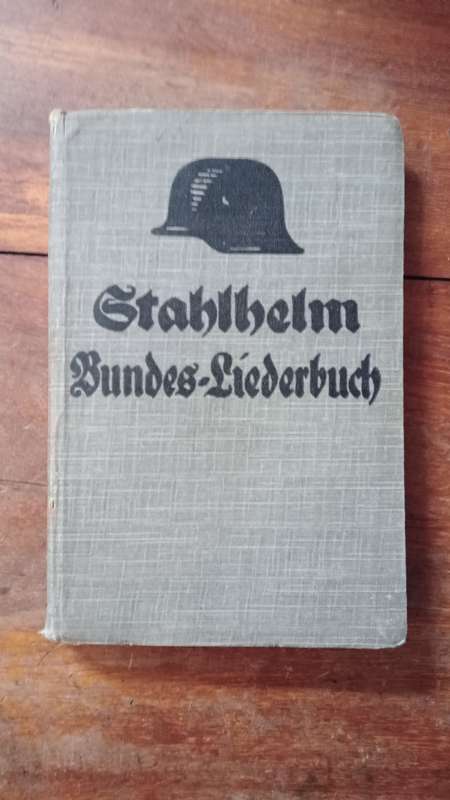 Stahlhelm Bundes Liederbuch