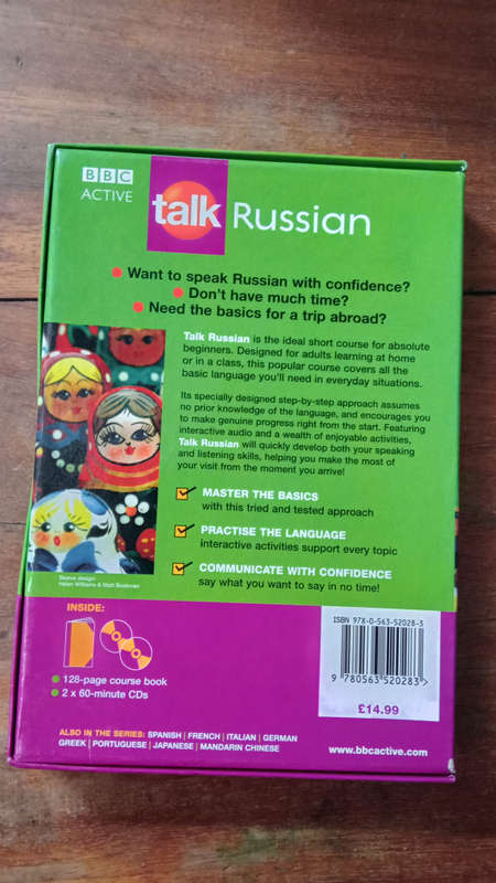 Talk Russian (Book + CD): The ideal Russian course for absolute beginners
