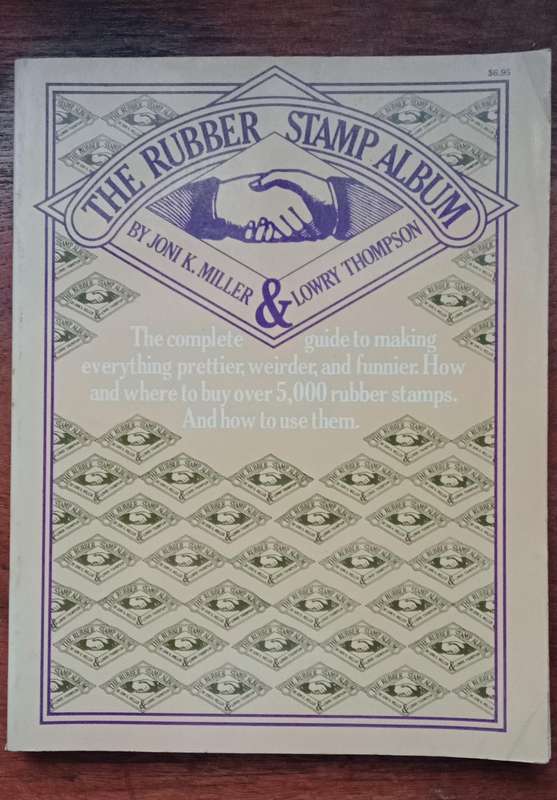 Rubber Stamp Album Book - Joni Miller & Lowry Thompson