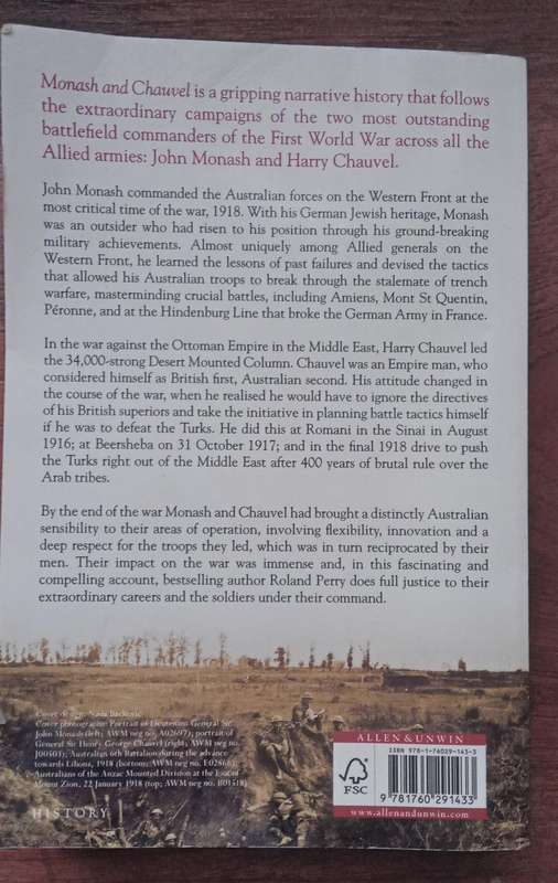 Monash and Chauvel - Roland Perry