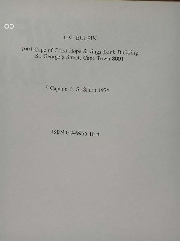 Tales of Table Bay - Captain P.S. Sharp
