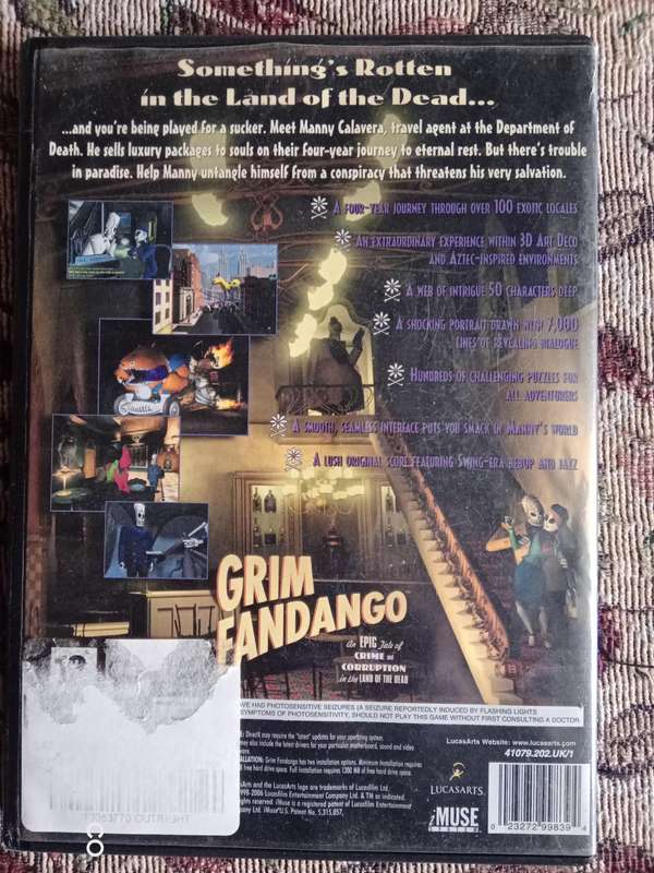 Grim Fandango PC game