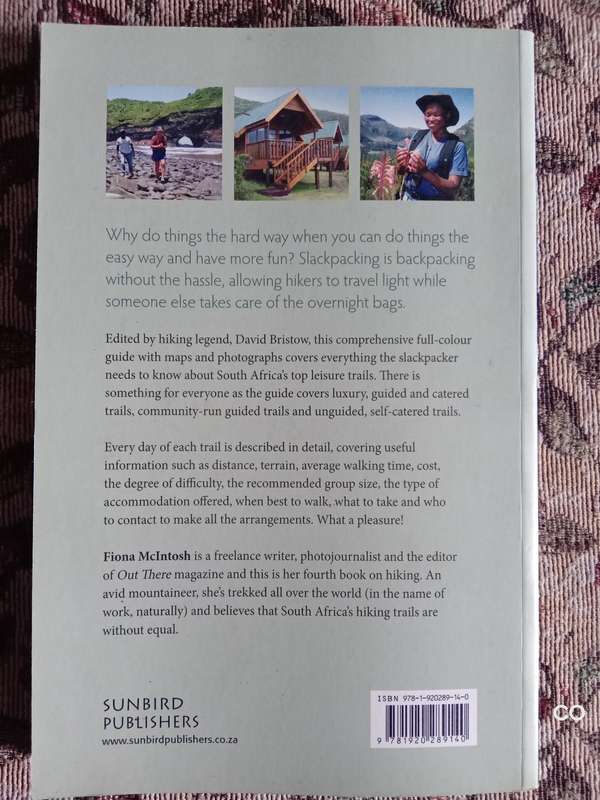 Slackpacking: A Guide to South Africa's Top Leisure Trails -  McIntosh, Fiona