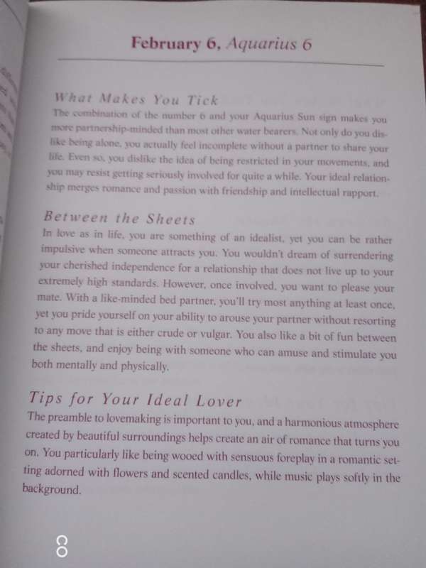 What Your Birthday Reveals about Your Sex Life - Phyllis Vega