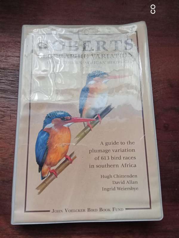 Roberts Geographic Variation of Southern African Birds