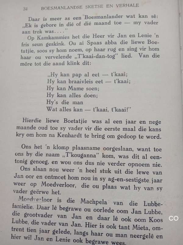 Boesmanlandse Sketse en Verhale - E. De Roubaix