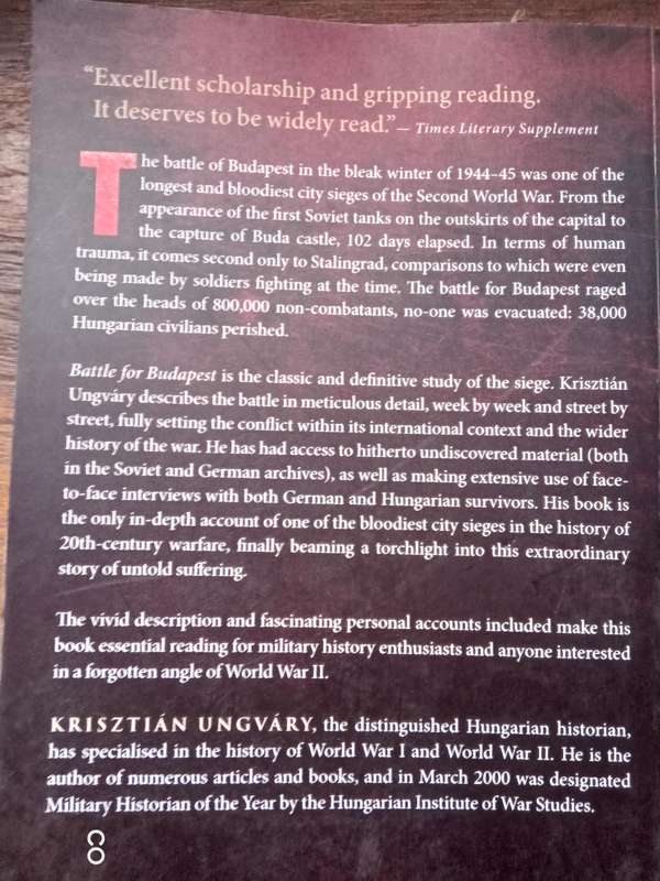 Battle for Budapest - Krisztián Ungváry