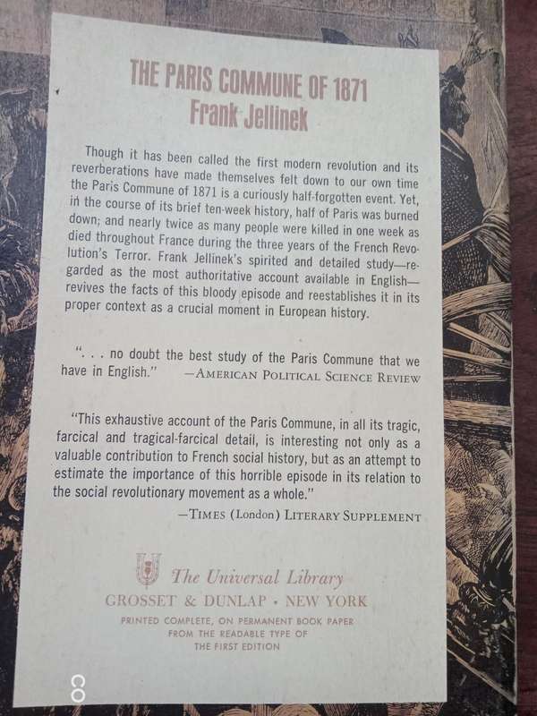 The Paris Commune of 1871 - Frank Jellinek