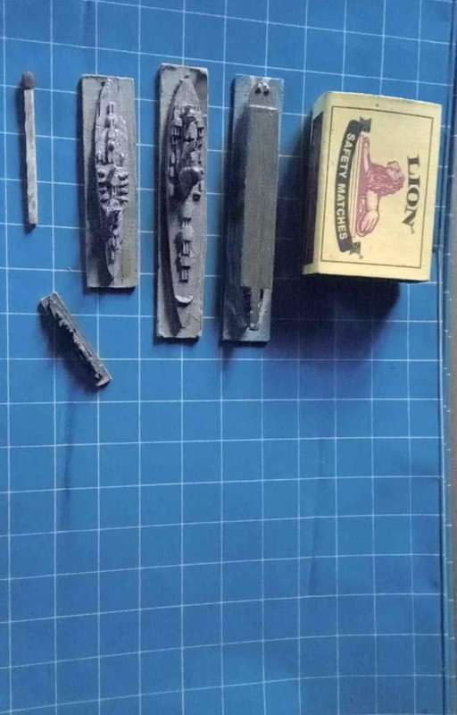 World War 2 miniature ships