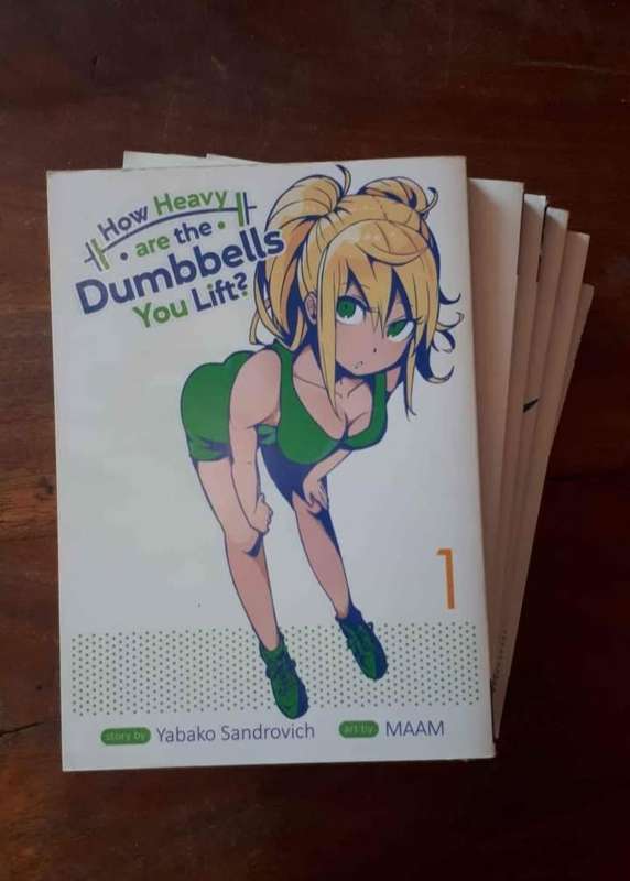 How heavy are the dumbells you lift? (vol. 1,4,5,6,7,8) MANGA